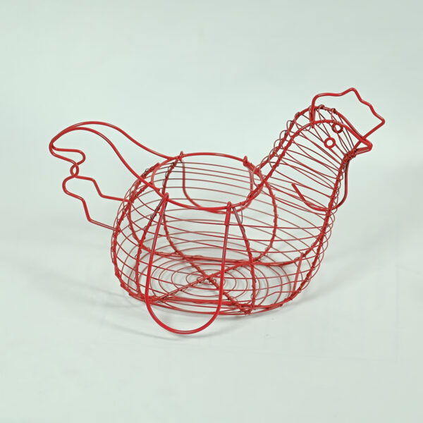 Panier à oeufs en forme de poule
