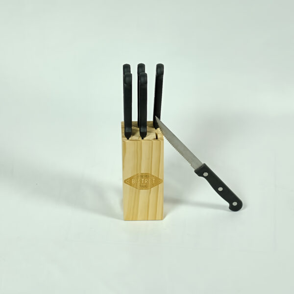 Bloc à couteaux pour steaks