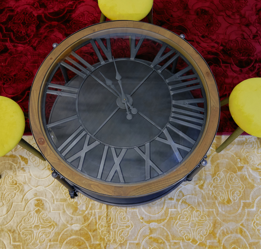 Table Horloge Déco