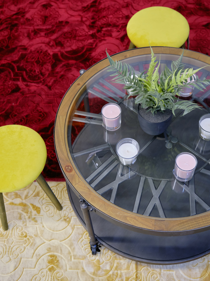 Table Horloge Déco