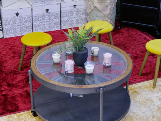 Table Horloge Déco