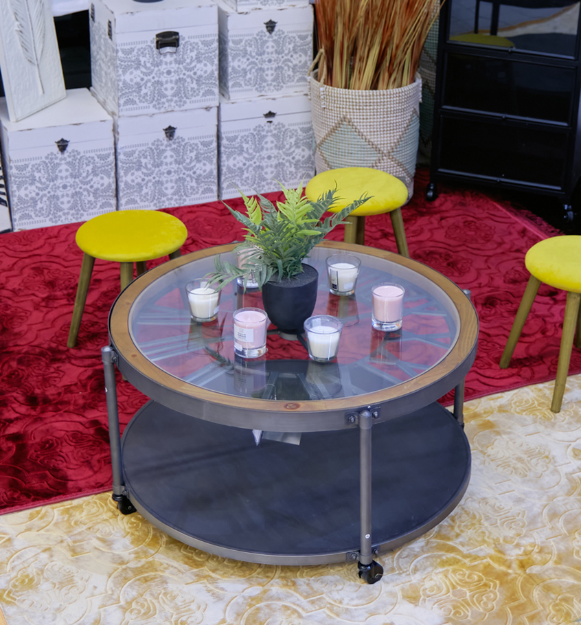 Table Horloge Déco